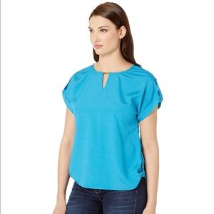 Calvin Klein teal top size M